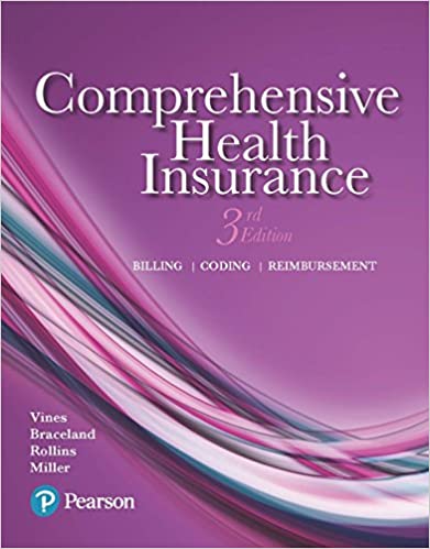 Comprehensive Health Insurance: Billing, Coding, and Reimbursement (3rd Edition) - Orginal Pdf